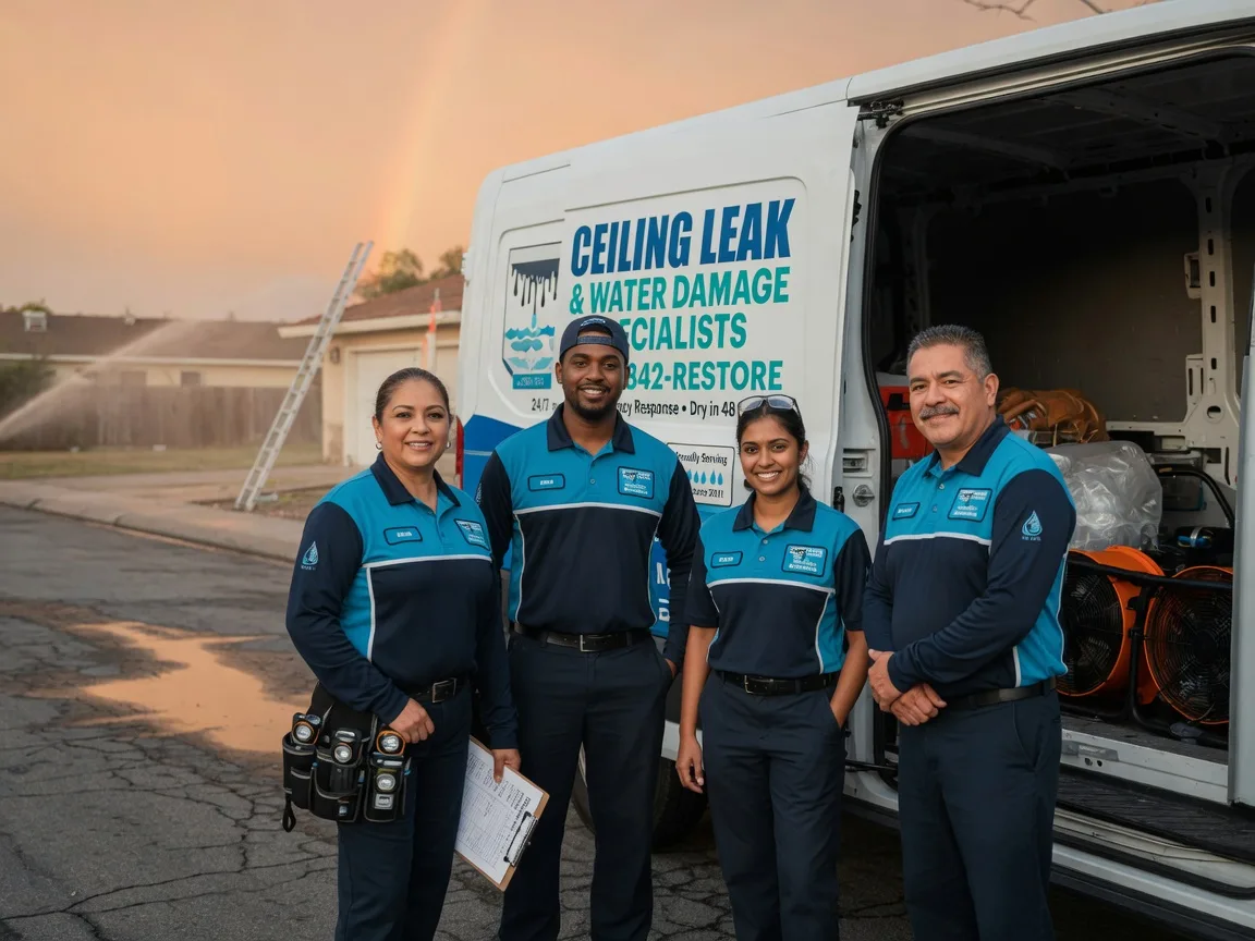 Ceiling Leak Cleanup company in Brockwell, AR