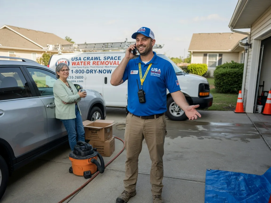 Crawl Space Water Removal Brockwell, AR FAQs